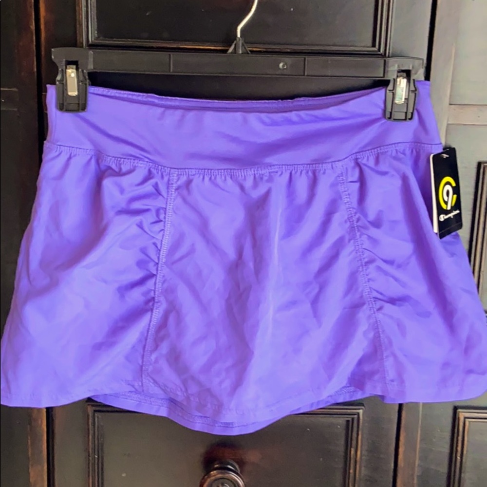 Lilac girls tennis skort